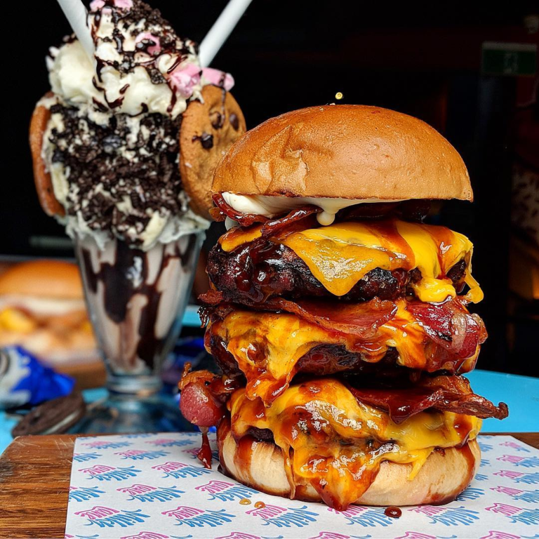 What's in a name? Reviewing Milky Lane's burger menu and the reference